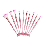 10 Piece Mermaid Brush
